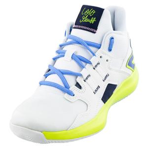Juniors` Coco CG1 Tennis Shoes White and Hi-lite