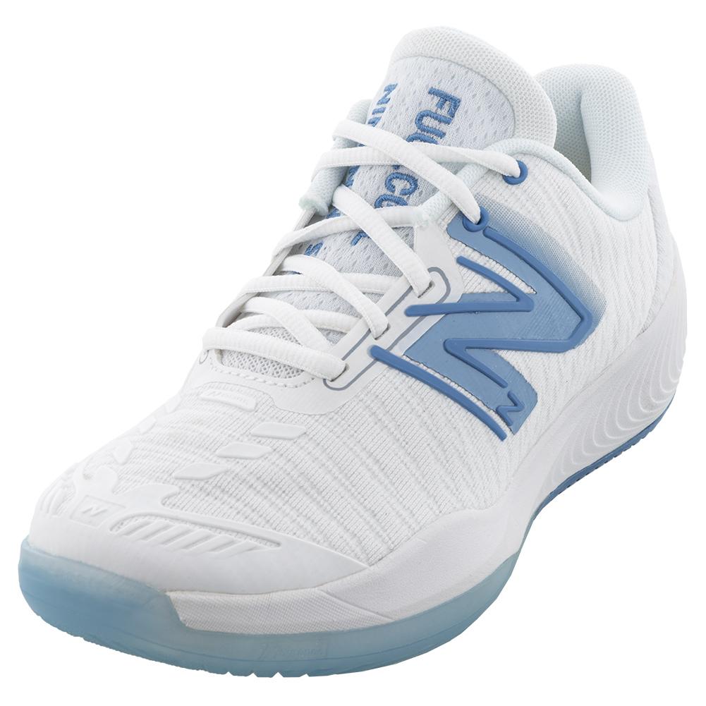New Balance Women`s Fuel Cell 996v5 D Width Tennis Shoes White and Navy