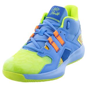 Juniors` Coco CG1 Tennis Shoes Blue and Green