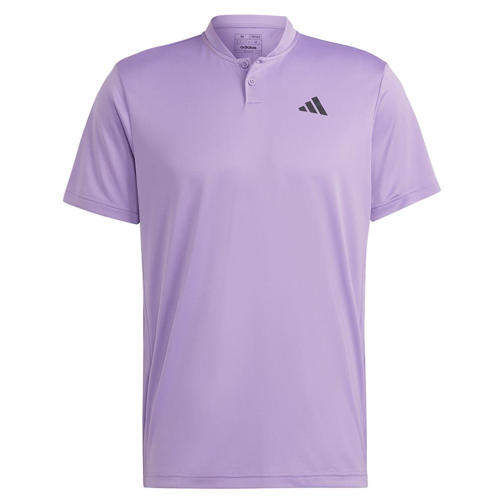 Adidas Men`s Club Henley Tennis Top Violet Fusion