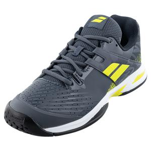Juniors` Propulse AC Tennis Shoes Grey and Aero