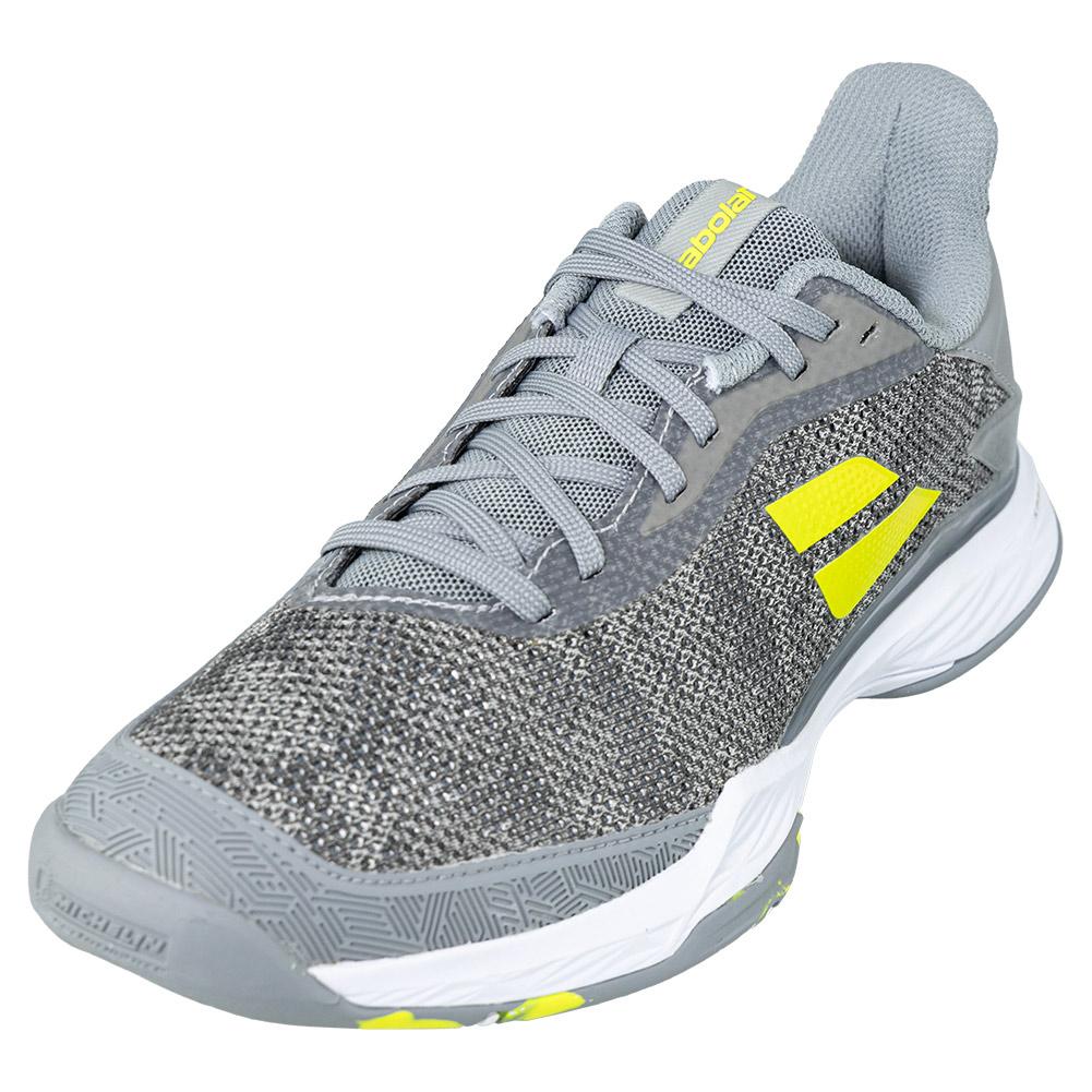 Babolat Men`s Jet Tere All Court Tennis Shoes Grey and Aero