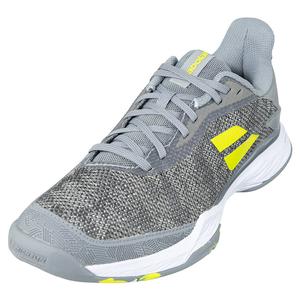 Men`s Jet Tere All Court Tennis Shoes Grey and Aero