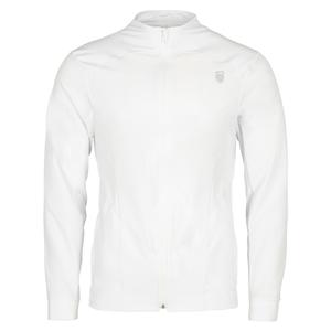 Men`s Shield Tennis Jacket White
