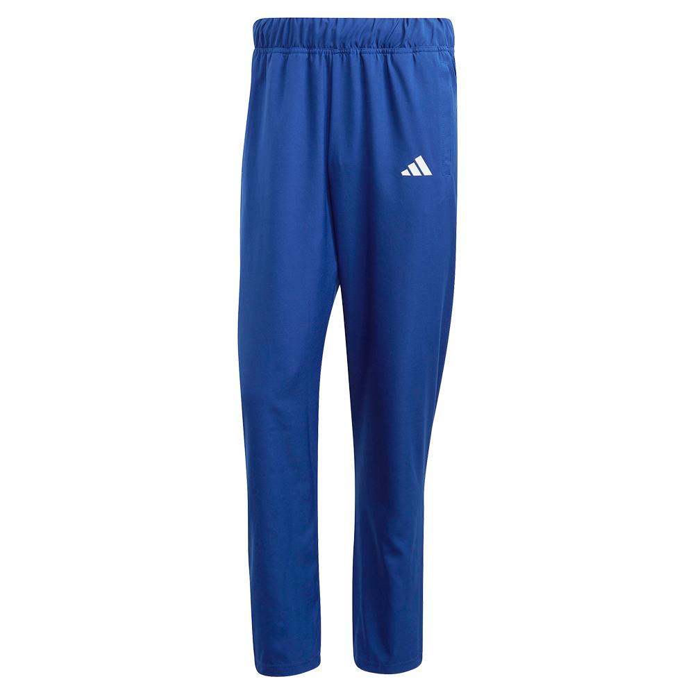 Adidas Men`s Stretch Woven Tennis Pant Victory Blue