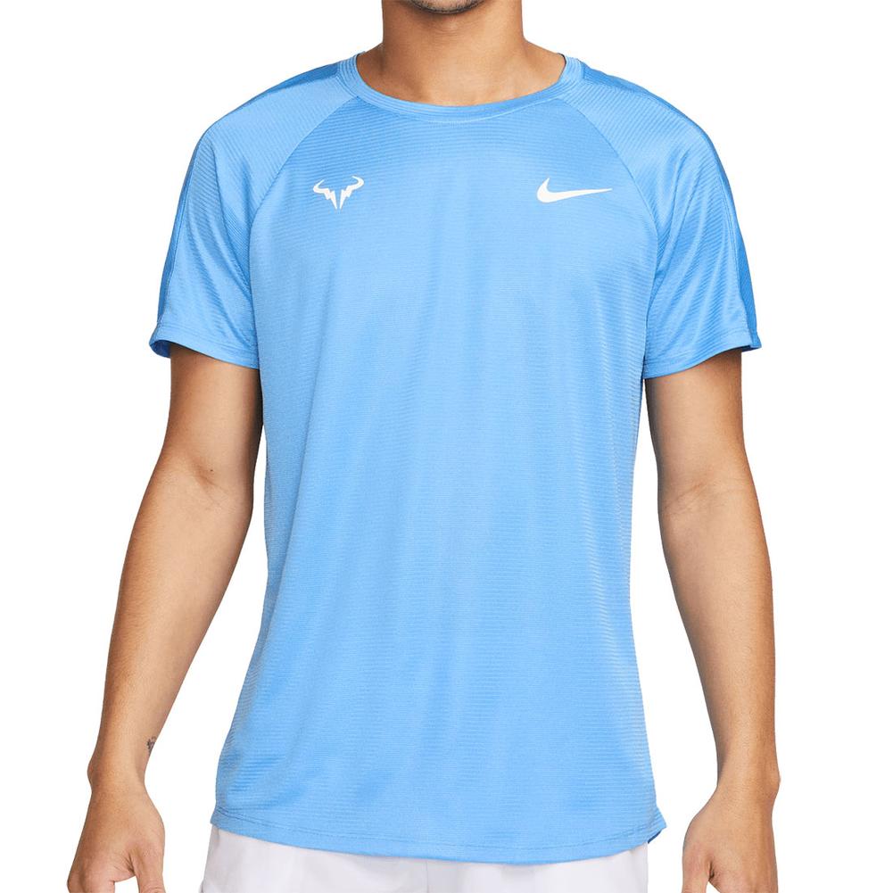 Nike Mens Rafa Challenger Dri-Fit Short Sleeve Tennis Top