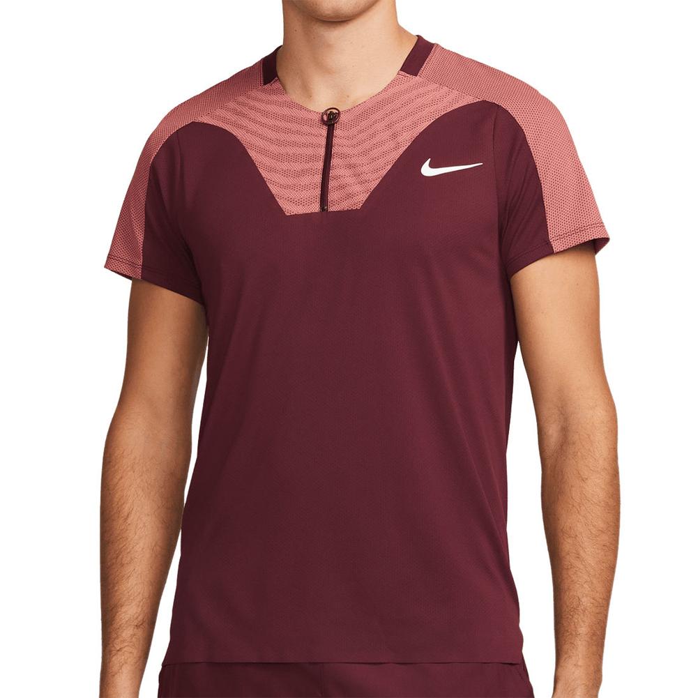 Nike Mens Roland Garros Dri-Fit Advance Slam Tennis Polo