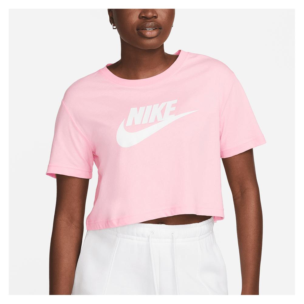 Nike Women`s Sportswear Essential Cropped Logo T-Shirt