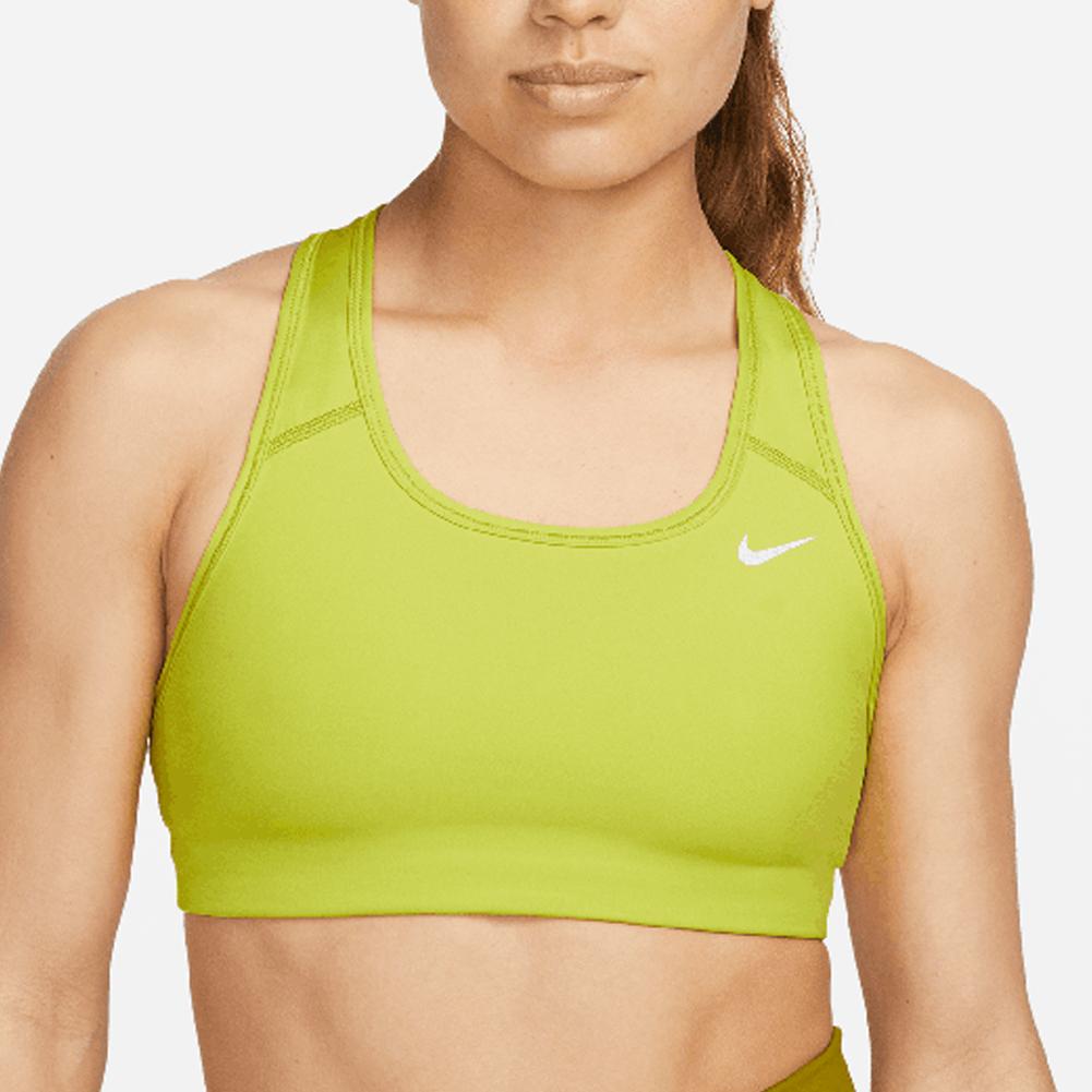 Nike Women`s Dri-Fit Swoosh Medium-Support Non-Padded Sports Bra