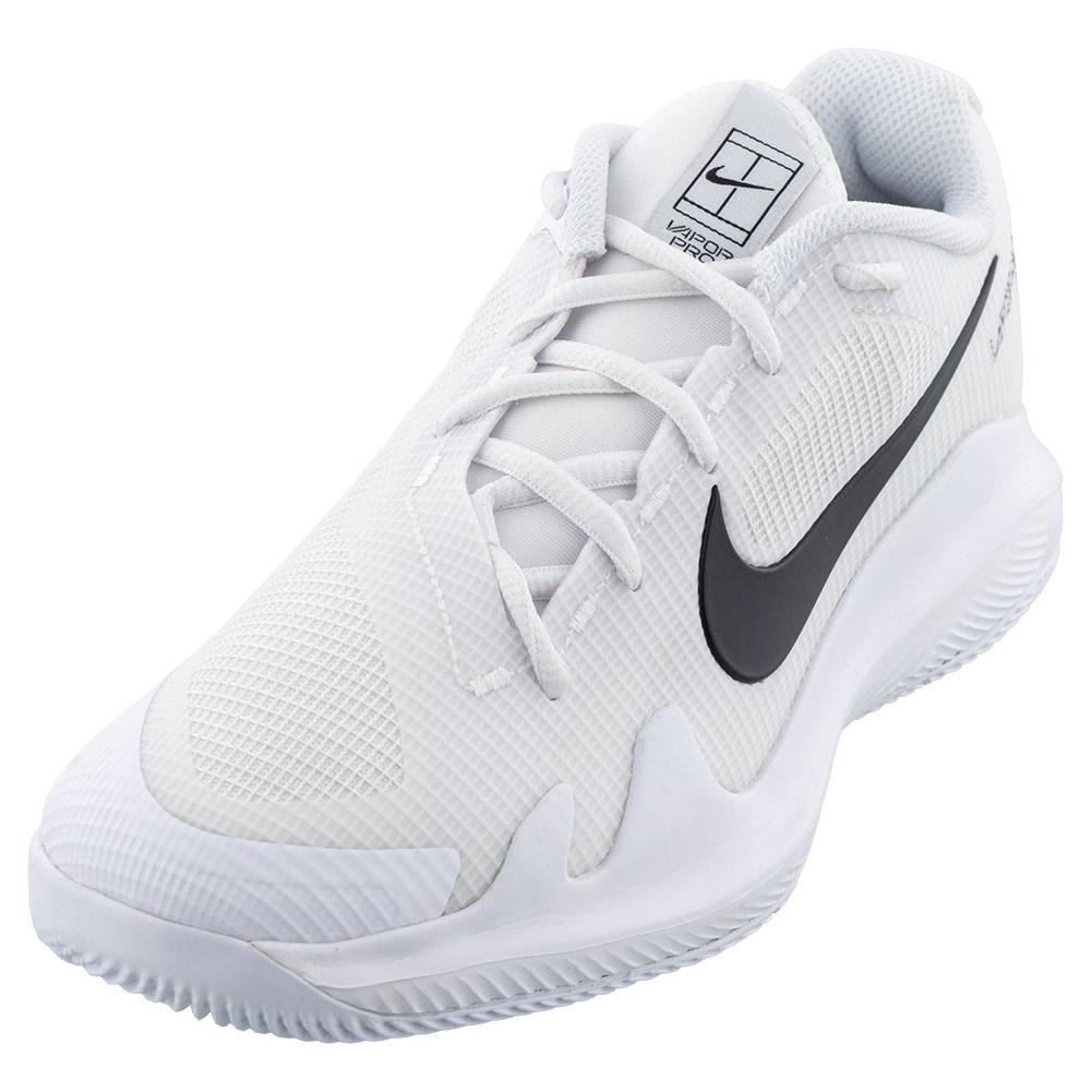 Evolve Mindful Hearty NikeCourt Junior`s Vapor Pro Tennis Shoes White and Black