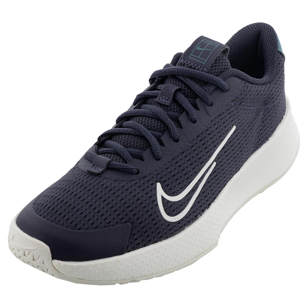 NikeCourt Men`s Vapor Lite 2 Tennis Shoes Gridiron and Sail