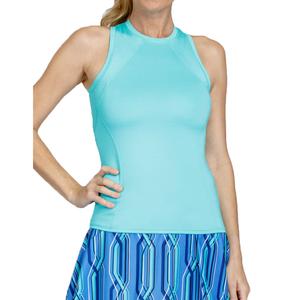 Women`s Winnie Racerback Tennis Tank Ocean Mist