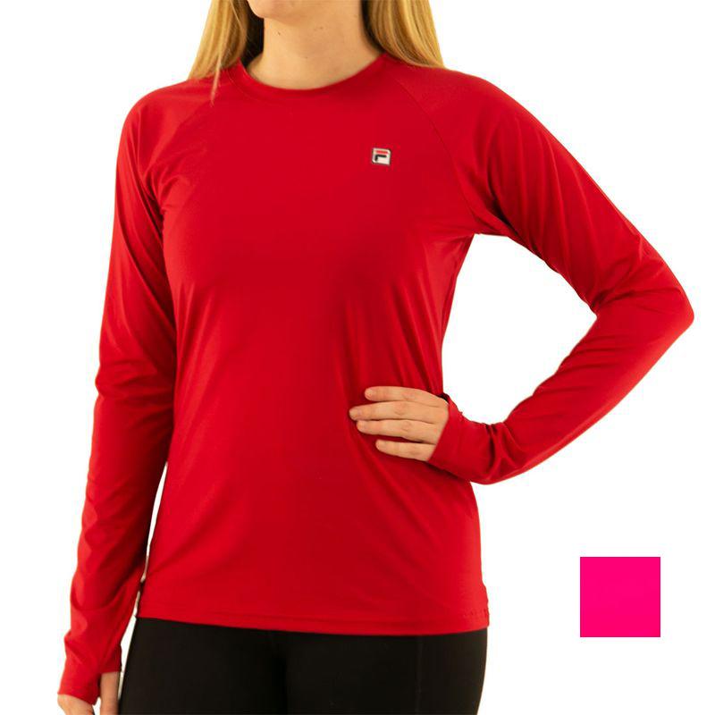 Fila Essentials Long Sleeve UV Blocker - Striation