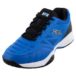 Junior`s Axilus Tennis Shoes Blue and Black