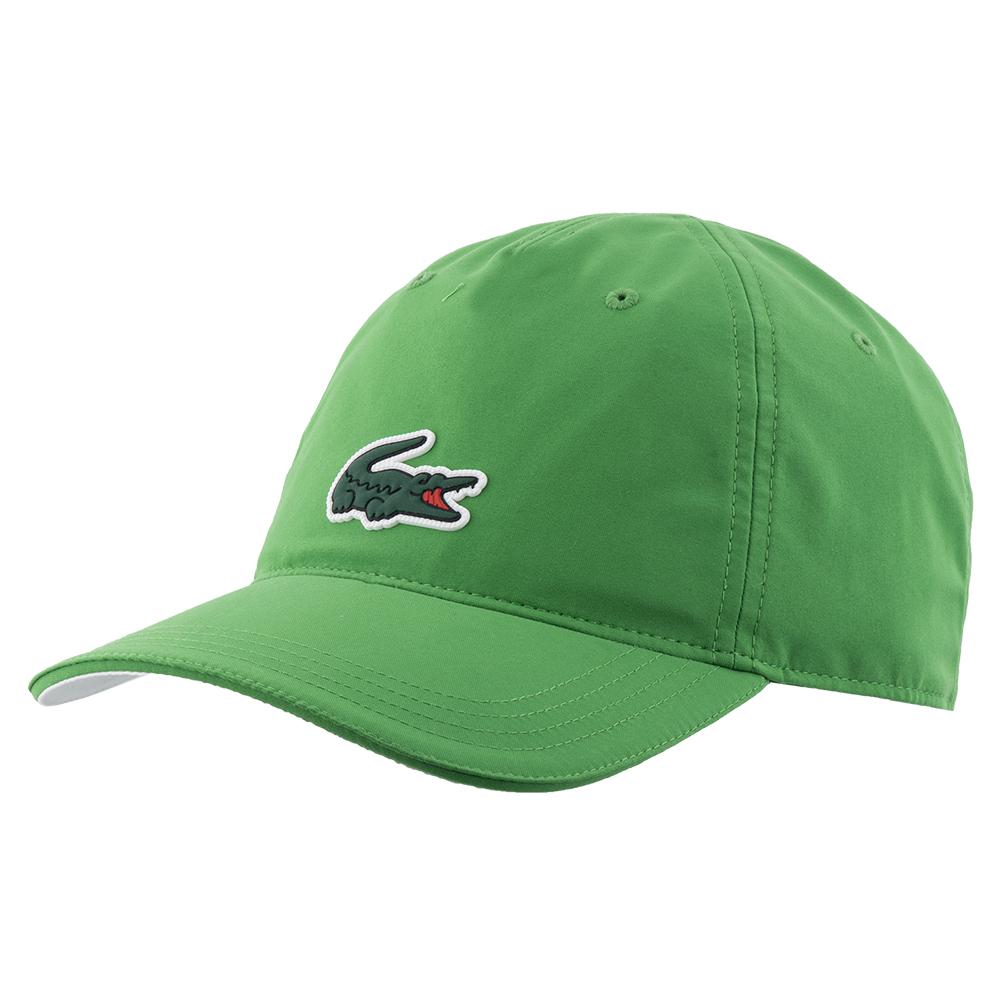 Lacoste Men`s Roland Garros 2023 Tennis Cap Tarragon and White