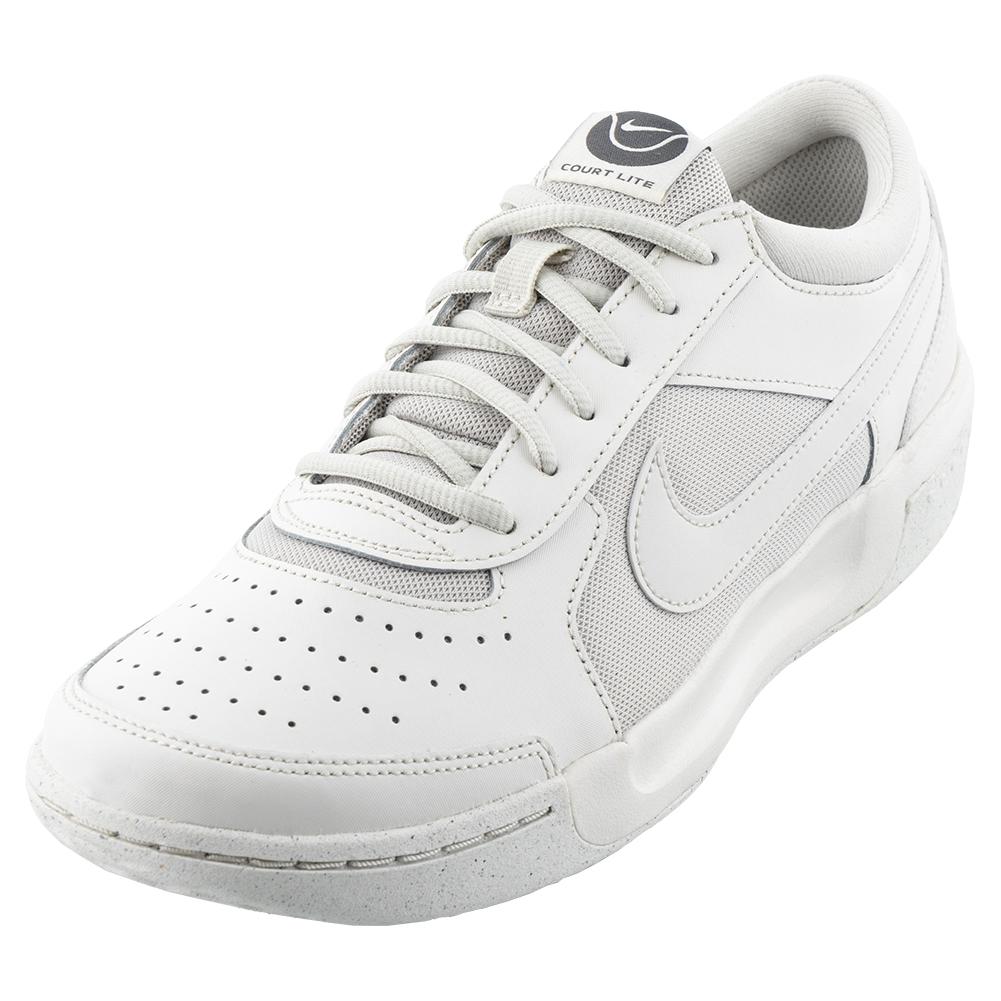NikeCourt Women`s Zoom Court Lite 3 Tennis Shoes Light Bone and Phantom
