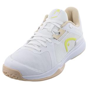 Women`s Sprint Team 3.5 Tennis Shoes White and Lime