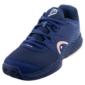 Women`s Revolt Court Tennis Shoes Blueberry and Rose