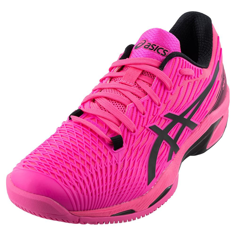 ASICS Men`s Solution Speed FF 2 Tennis Shoes Hot Pink and Black