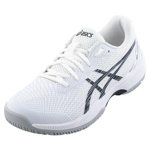 Men`s GEL-Game 9 Tennis Shoes White and Black