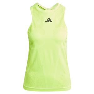 Women`s Seamless Tennis Y-Tank Lucid Lemon