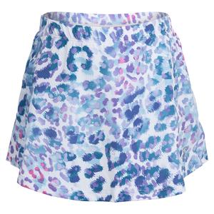 Girl`s Tennis Skort Blue Animal