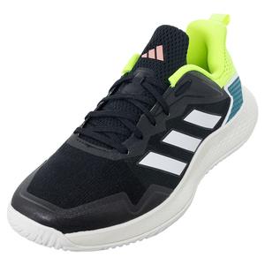 Men`s Defiant Speed Tennis Shoes Black and White