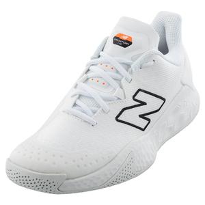 Sophie Movilizar sal New Balance Men`s Fresh Foam X Lav v2 D Width Tennis Shoes White and Black