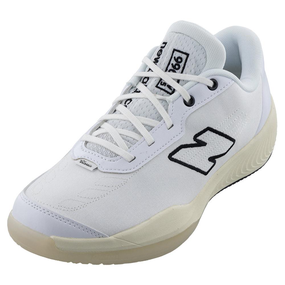 New Balance Men`s Fuel Cell 996v5 D Width Tennis Shoes White and Black