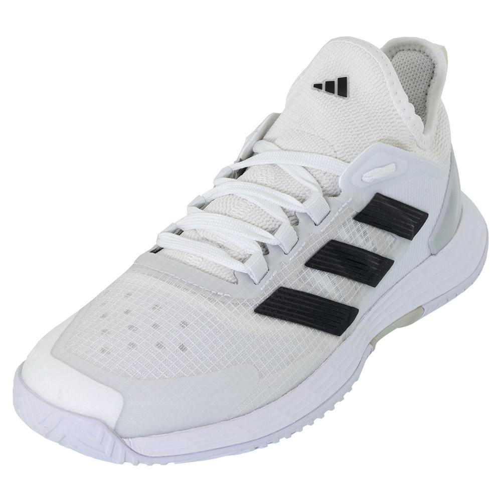 adidas Men`s Adizero Ubersonic 4.1 Tennis Shoes White and Black