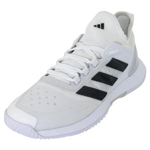 Men`s adizero Ubersonic 4.1 Tennis Shoes White and Black