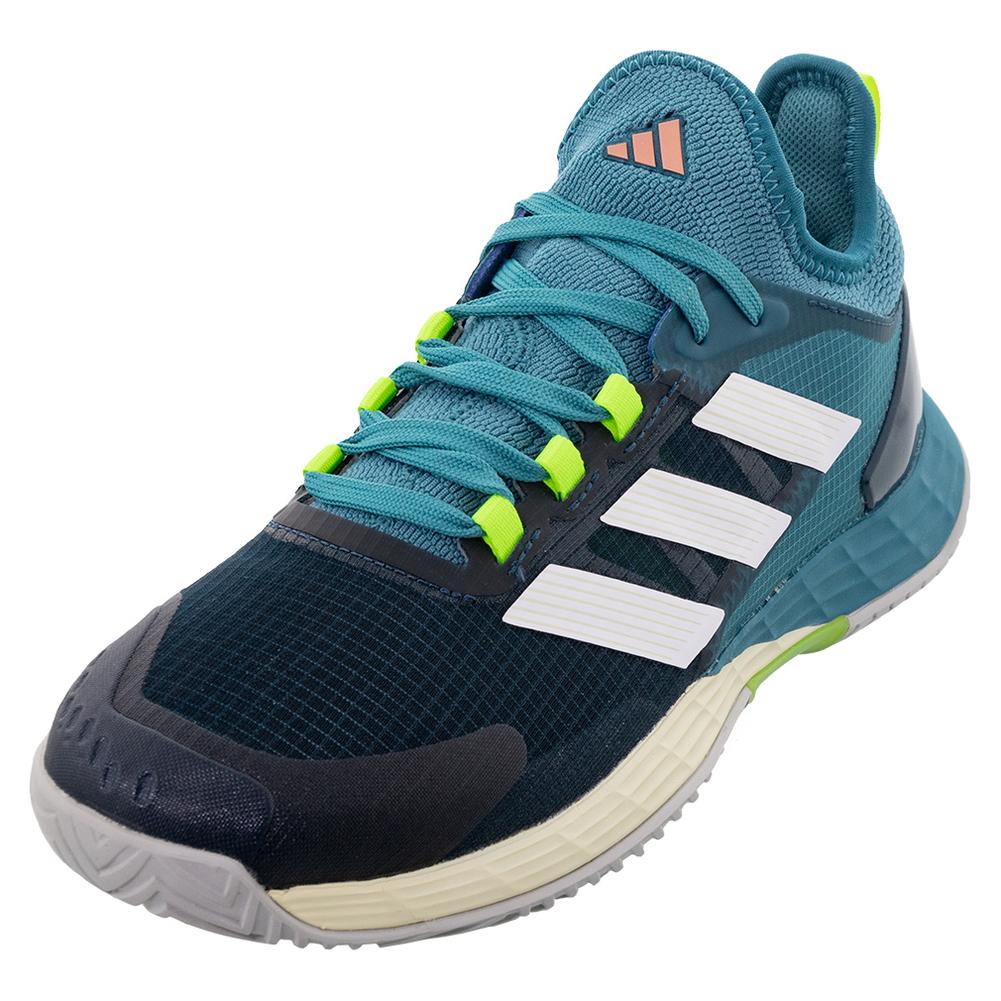 adidas Men`s Adizero Ubersonic 4.1 Tennis Shoes Arctic Night and White