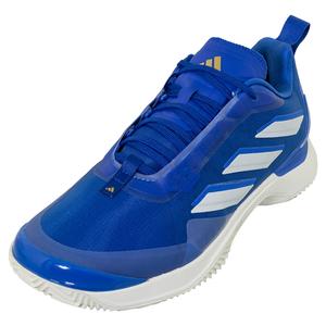 Women`s Avacourt Clay Tennis Shoes Bright Royal and Off White