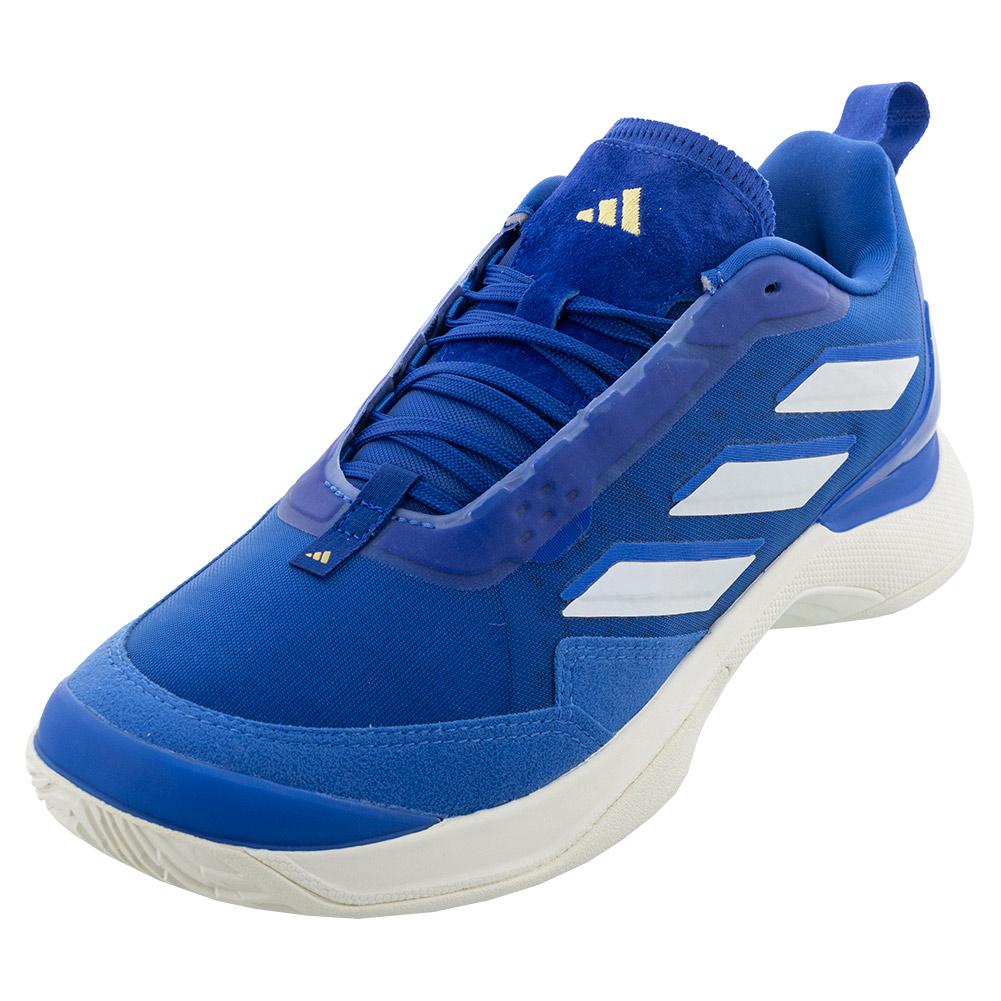 adidas Women`s Avacourt Tennis Shoes Bright Royal and White