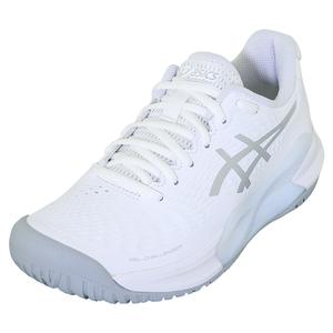 Women`s Gel-Challenger 14 Tennis Shoes White and Pure Silver