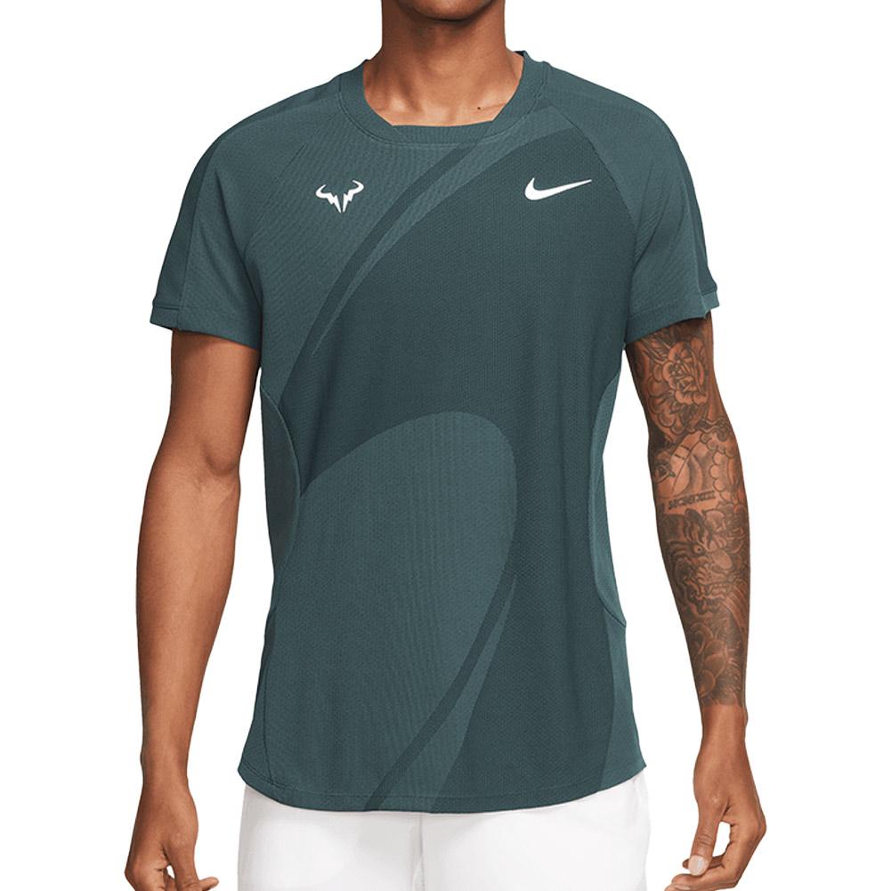 Nike Men`s Rafa Dri-Fit Advantage Short Sleeve Tennis Top