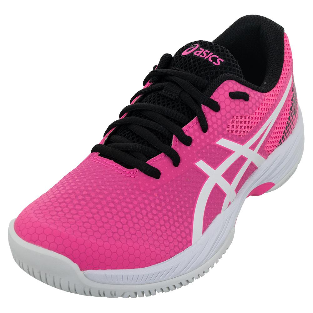 ASICS Women`s Gel-Game 9 Pickleball Shoes Hot Pink and White