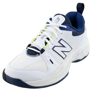 Men`s Fresh Foam X 1007 D Width Tennis Shoes White