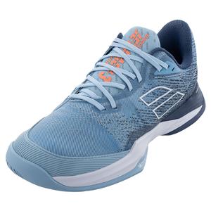 Babolat Men`s Jet Mach 3 2E Width All Court Tennis Shoes Angel Blue