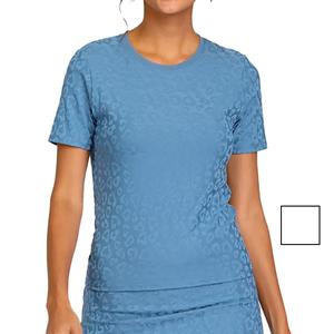 Womens Geneva Short Sleeve Tennis Top