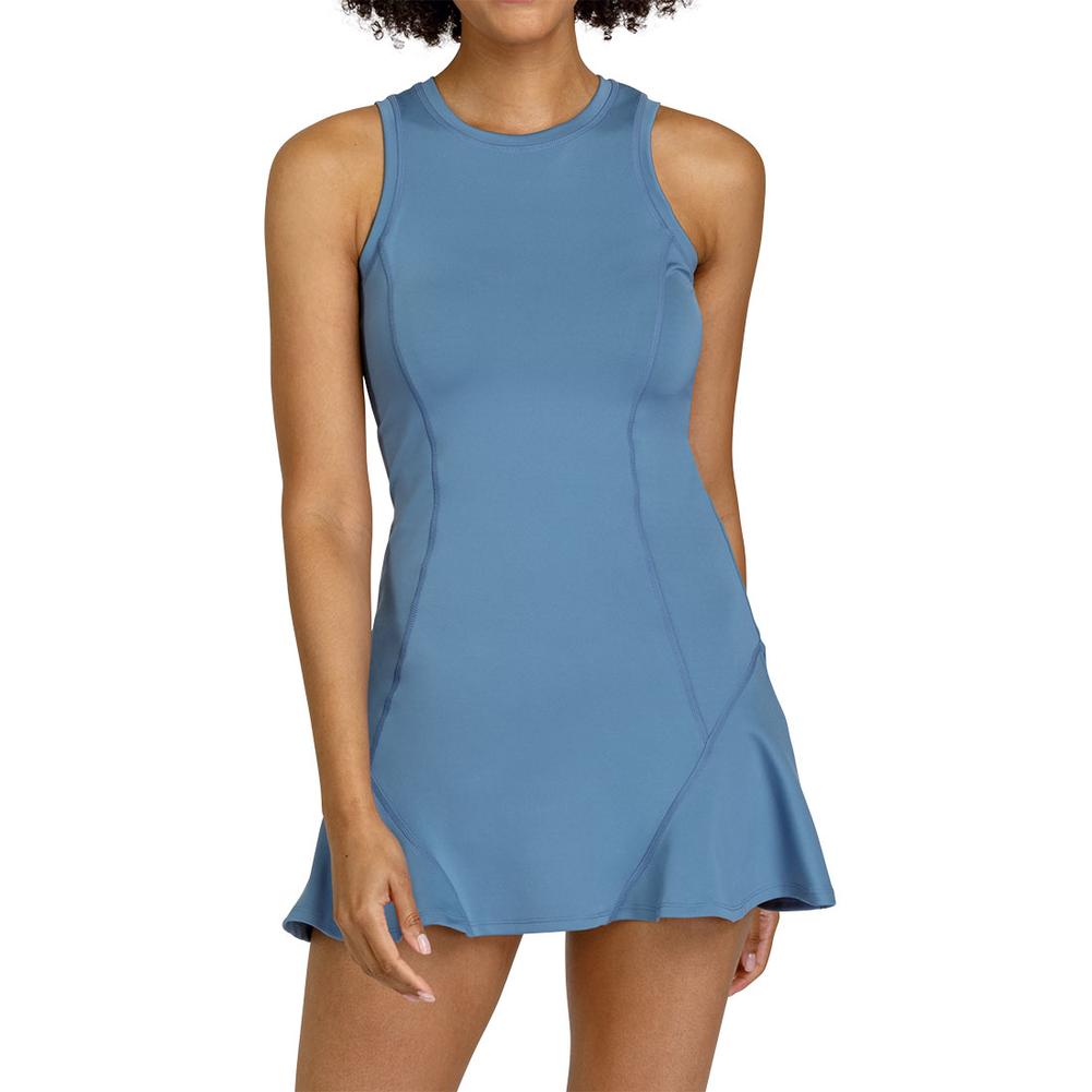 Tail Womens Cinna Short Sleeve Tennis Dress Copen Blue