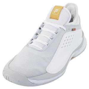 Men`s Mondo Forza Tennis Shoes White and Grey