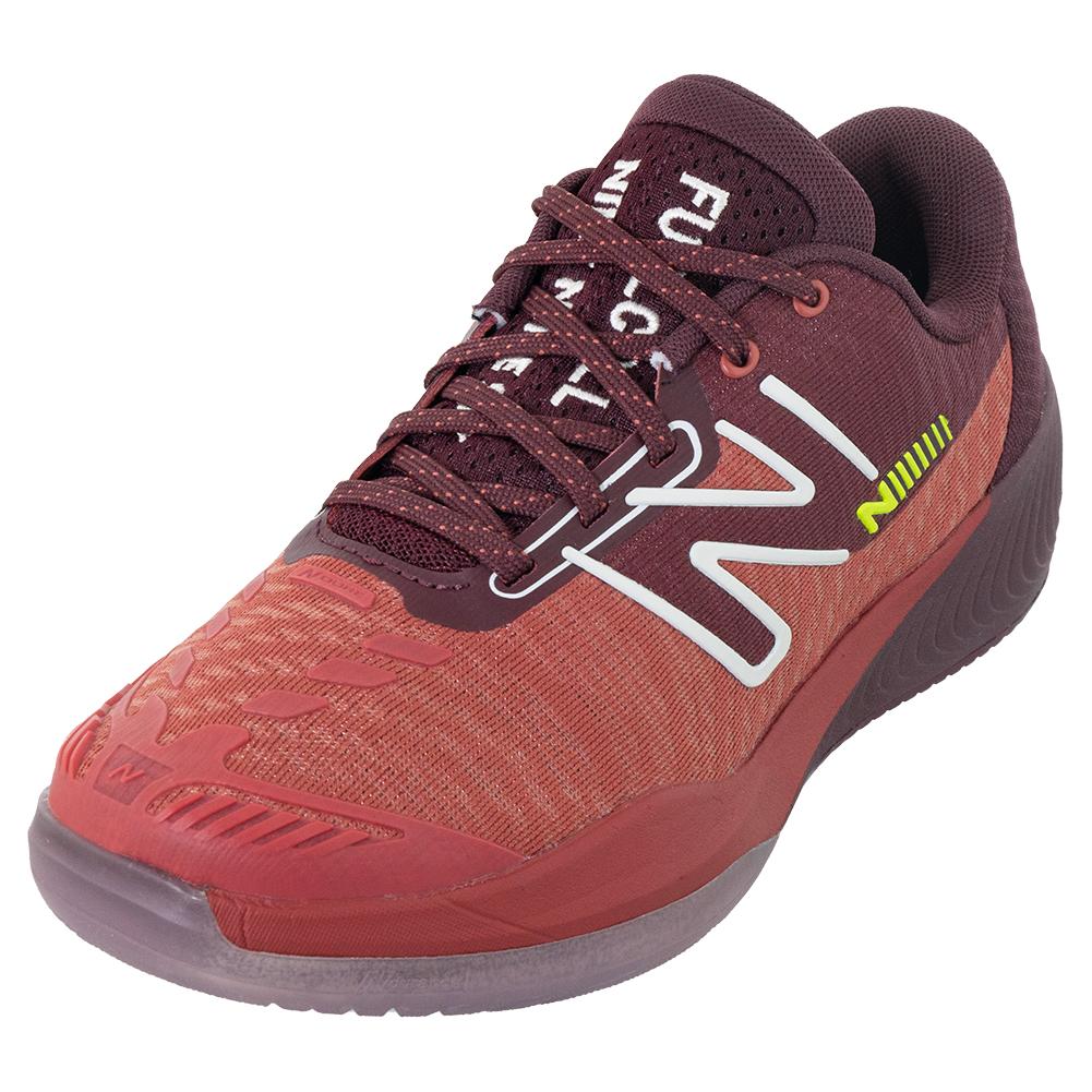 New Balance Women`s Fuel Cell 996v5 D Width Tennis Shoes Brick Red