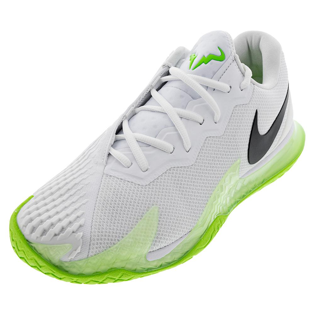 NikeCourt Men`s Rafa Zoom Vapor Cage 4 Tennis Shoes White
