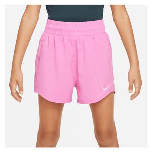Girl`s Dri-Fit High-Waisted Woven Training Shorts