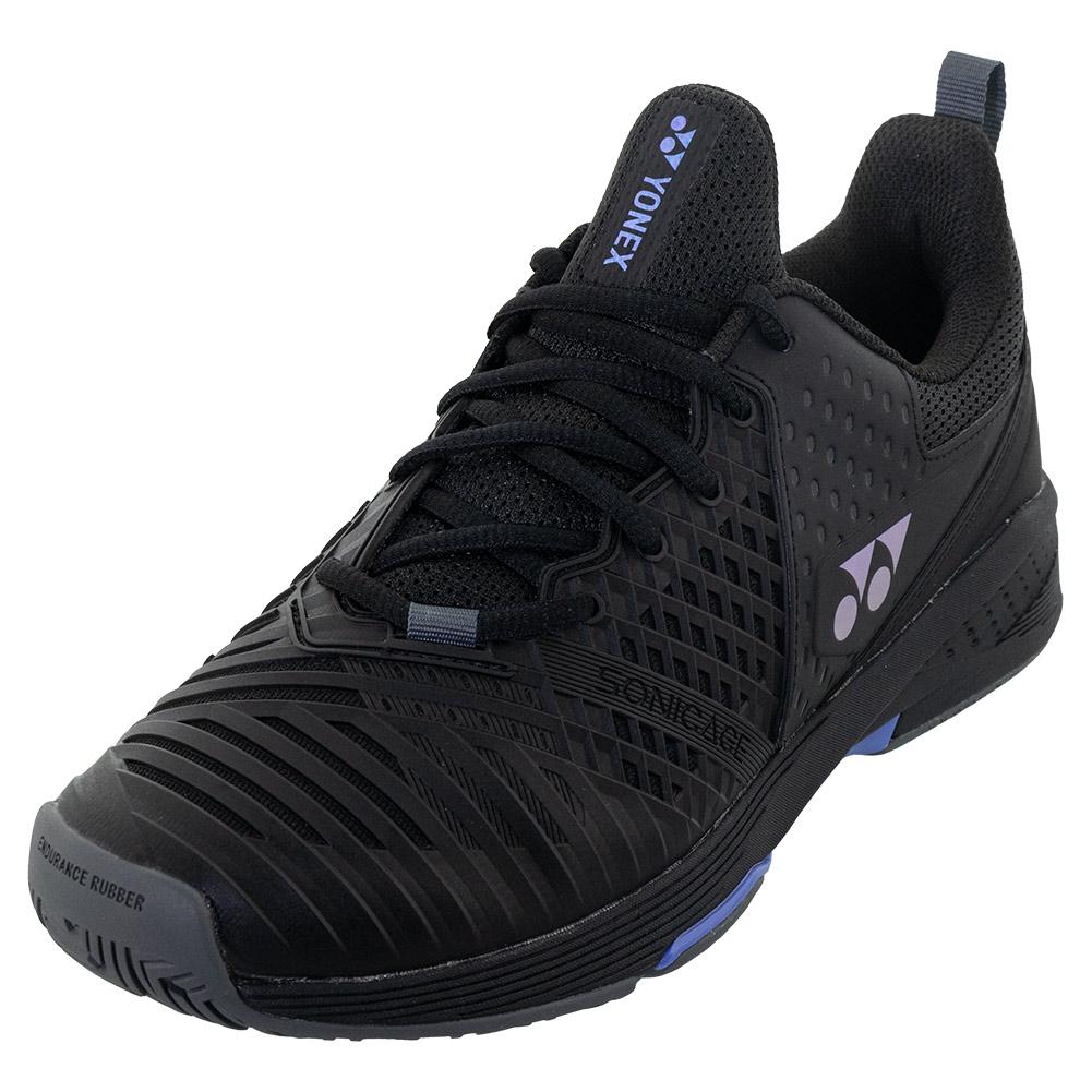 Yonex Men`s Sonicage 3 Tennis Shoes Black