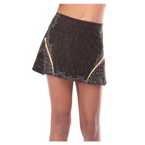 Girl`s Paisley In Love Tennis Skort Black