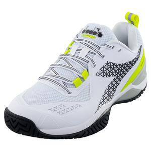 Women`s Blushield Torneo 2 AG Tennis Shoes White and Evening Primrose