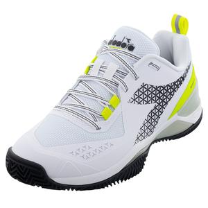 Women`s Blushield Torneo 2 Clay Tennis Shoes White and Evening Primrose