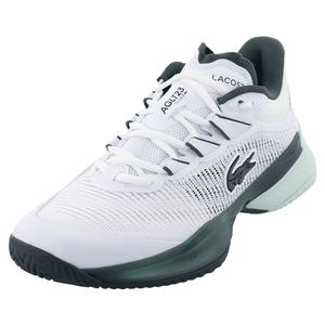 Women`s AG-LT23 Ultra Tennis Shoes White and Dark Green